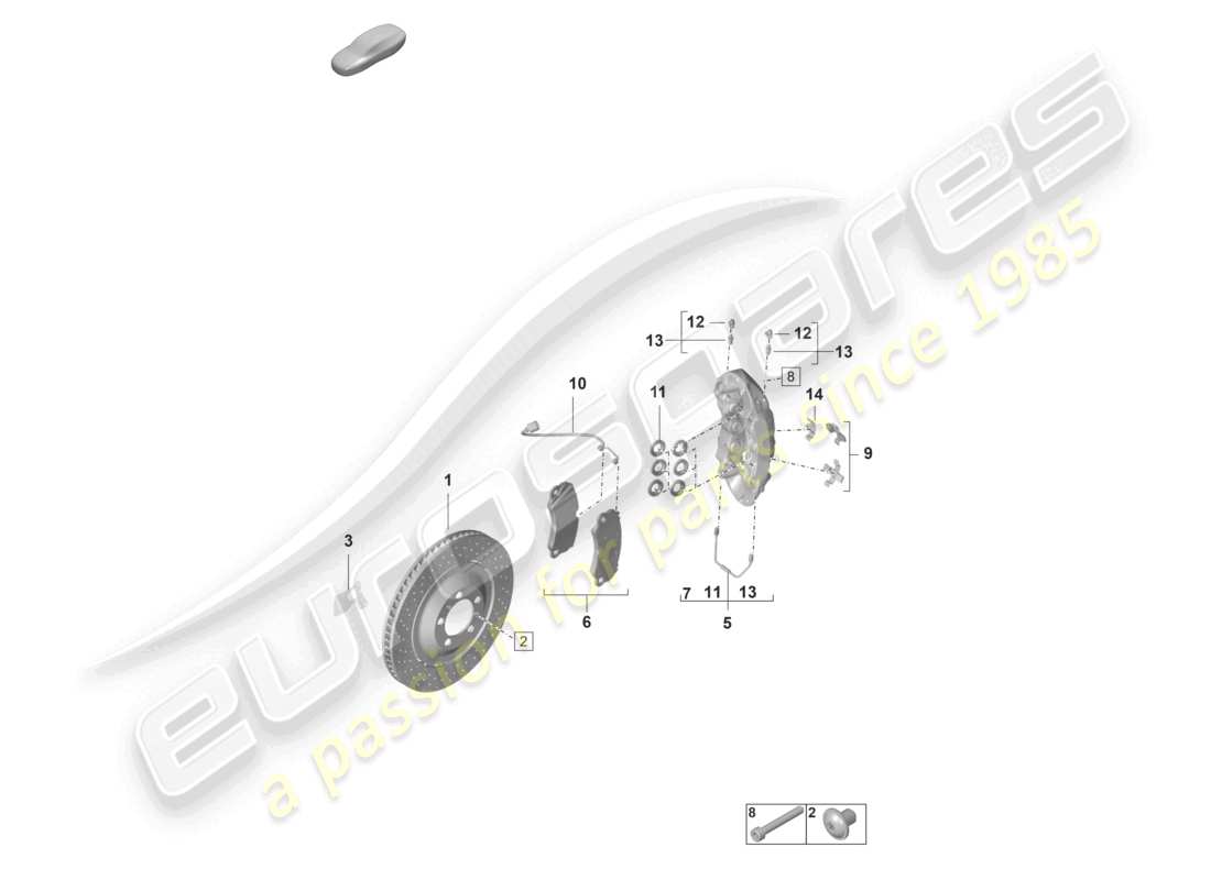 part diagram containing part number 9gt615124s