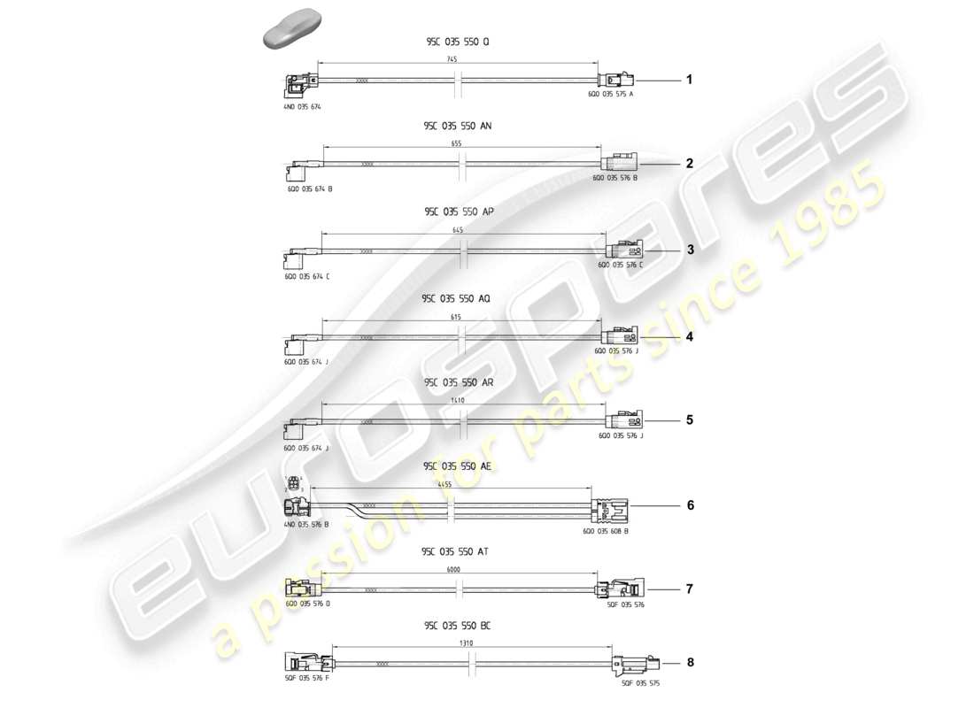 part diagram containing part number 95c035550aq