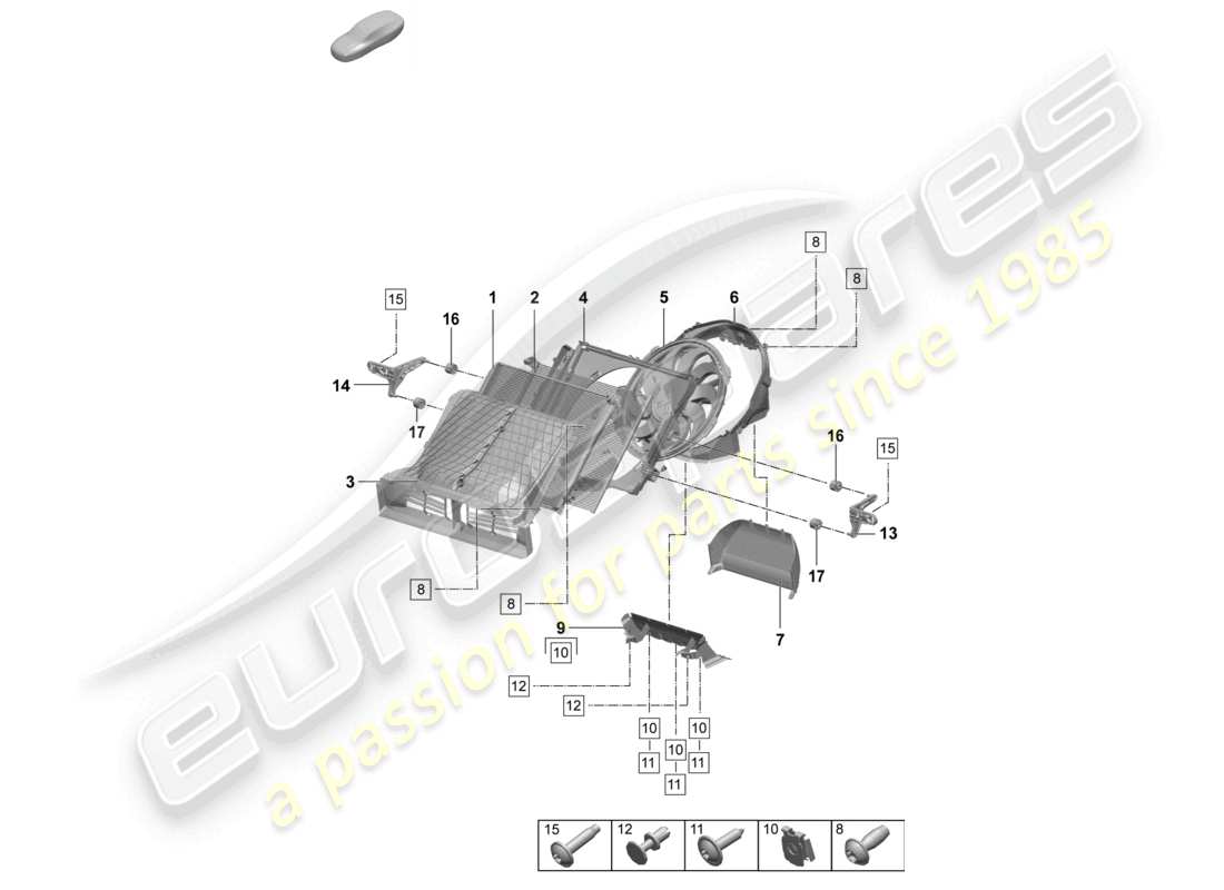 part diagram containing part number paf011359