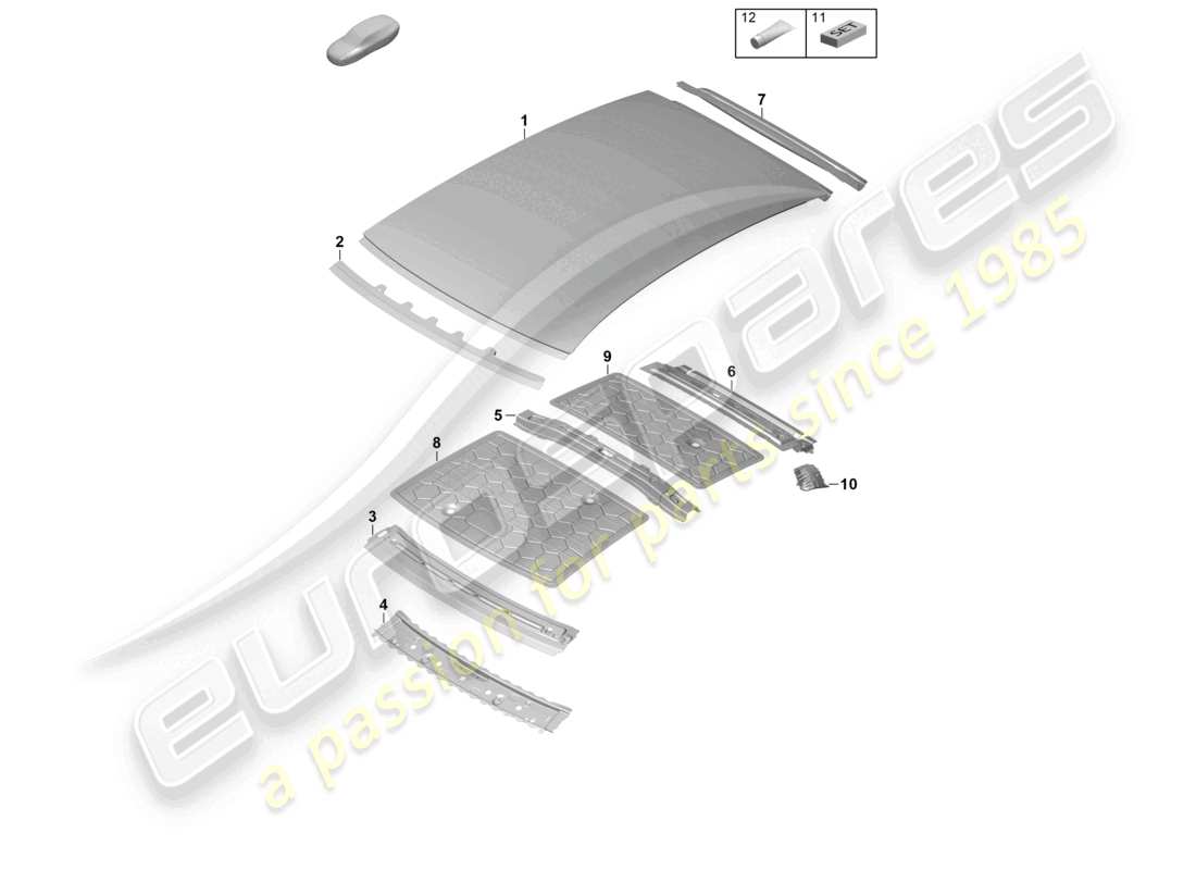 part diagram containing part number 971817120a