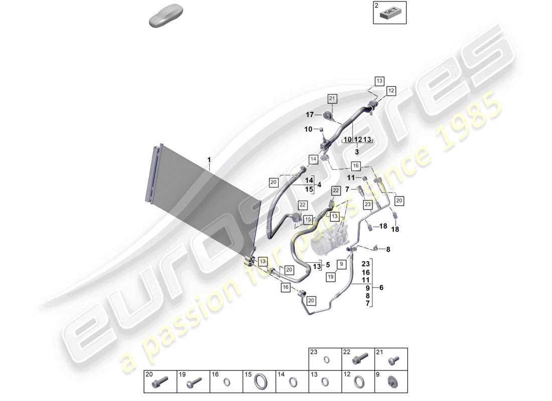 part diagram containing part number 976260840