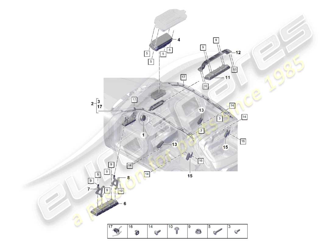 part diagram containing part number 9y3880741e