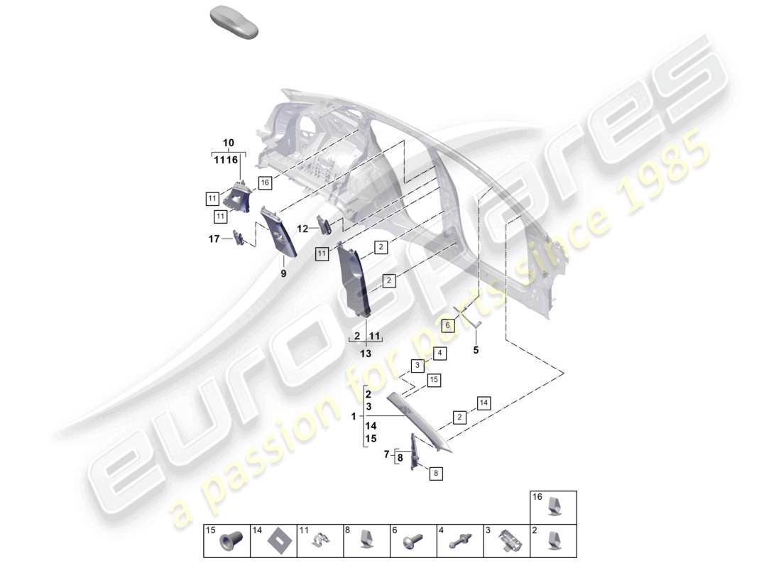 part diagram containing part number 9y3867287d oc9