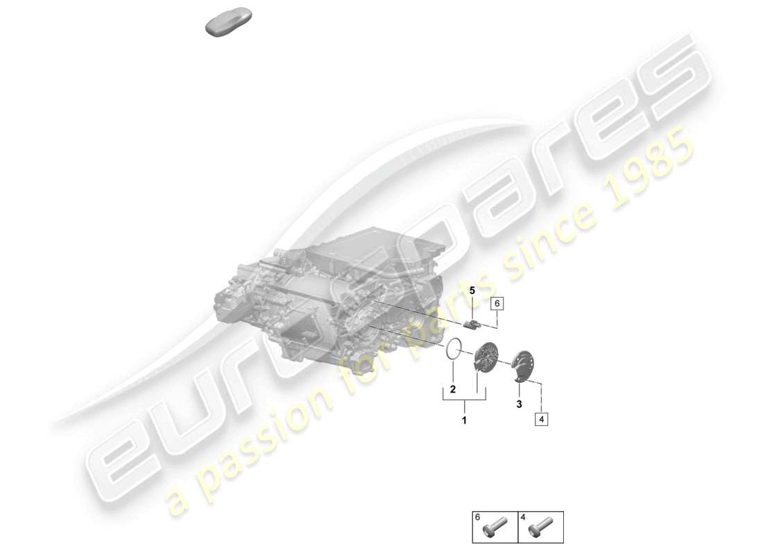a part diagram from the porsche macan parts catalogue