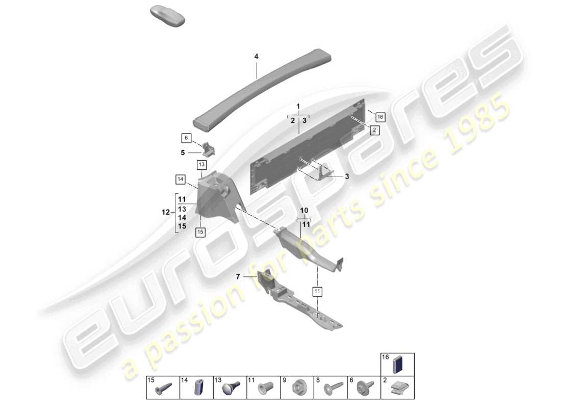 part diagram containing part number 992867829 1e0