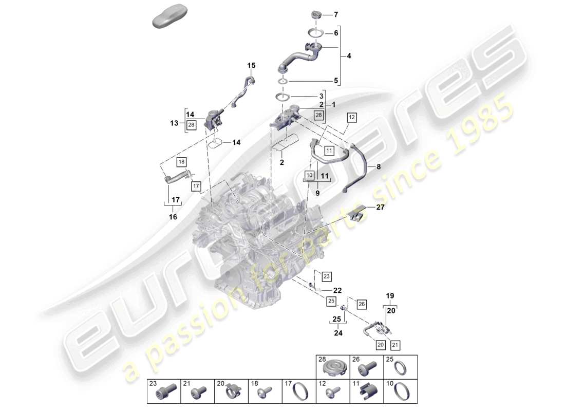 part diagram containing part number pab11530100