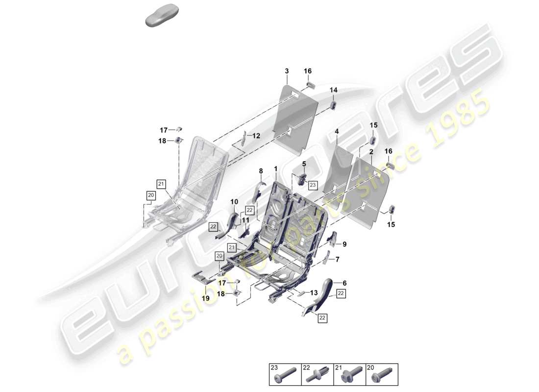 part diagram containing part number pab88310810