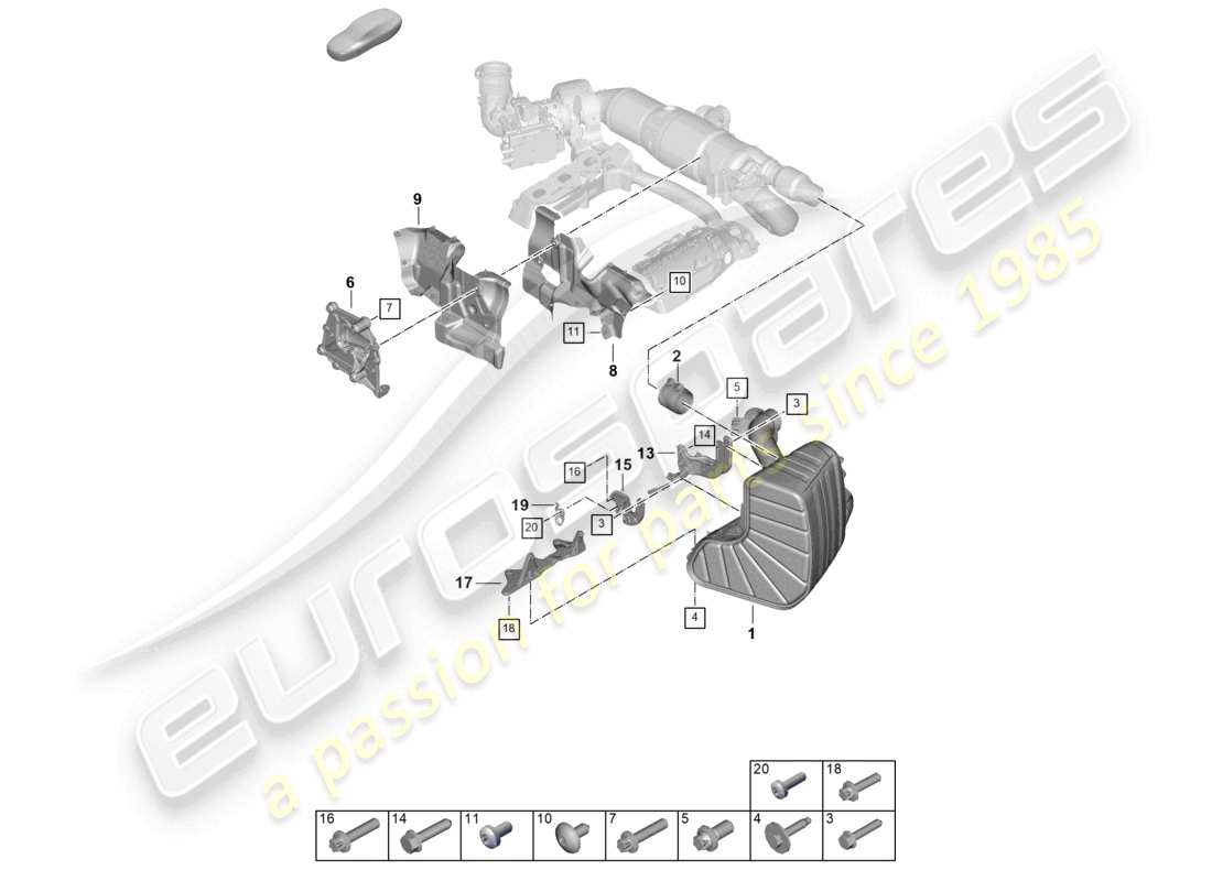 part diagram containing part number 992 251 078 f