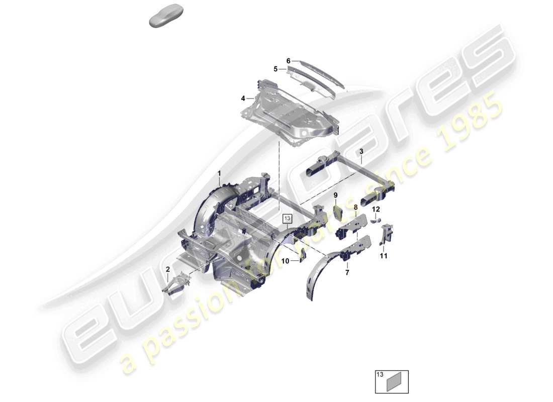 part diagram containing part number 992813708aygrv