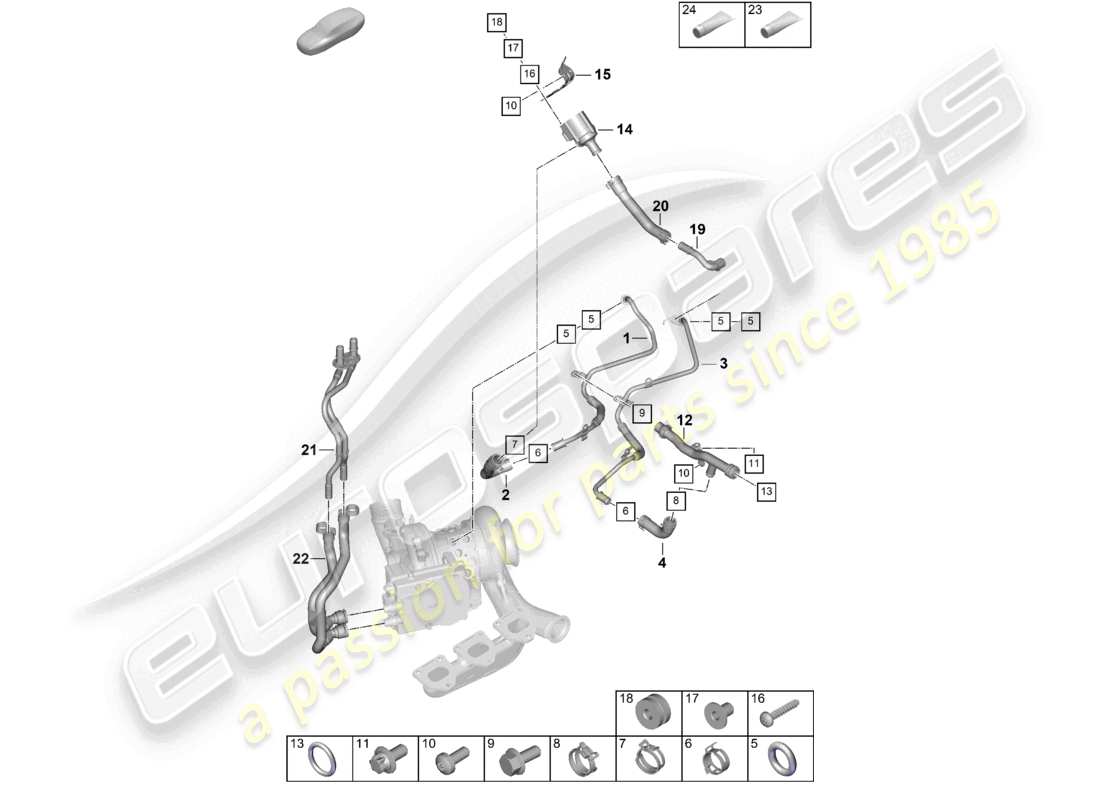 part diagram containing part number paf008288a