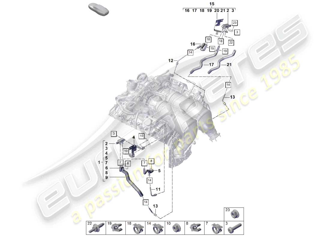 part diagram containing part number n91302701