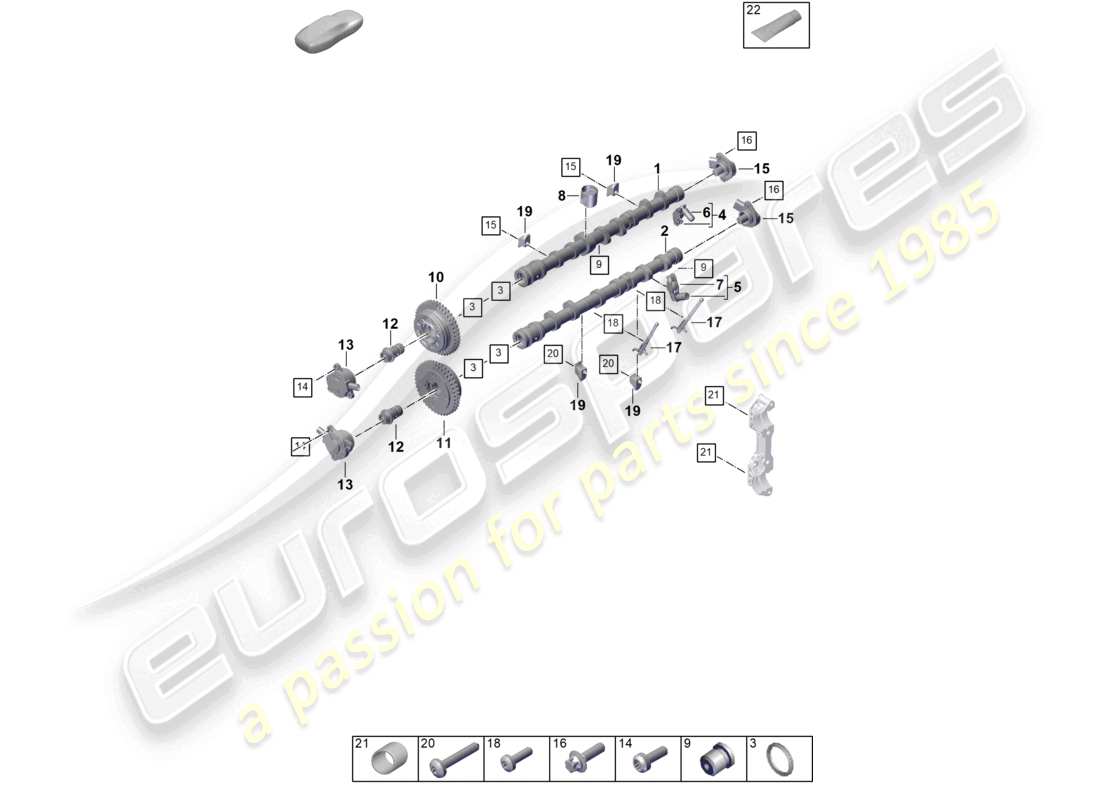 VIEW PARTS DIAGRAMS FROM THE PORSCHE 992 PARTS CATALOGUE a part diagram from the porsche 992 parts catalogue