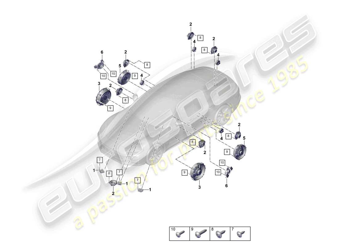 part diagram containing part number n10526302