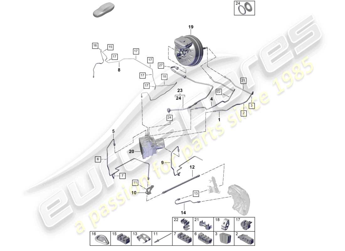 part diagram containing part number 9y0614129