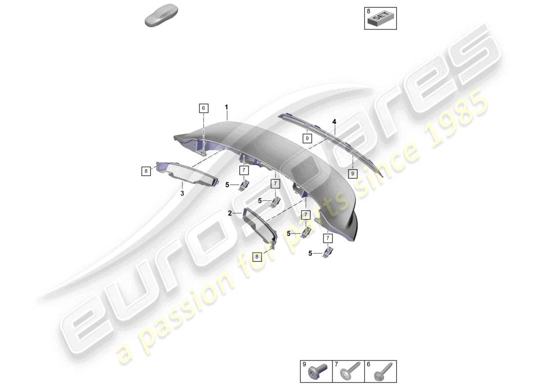 part diagram containing part number 9gt898511