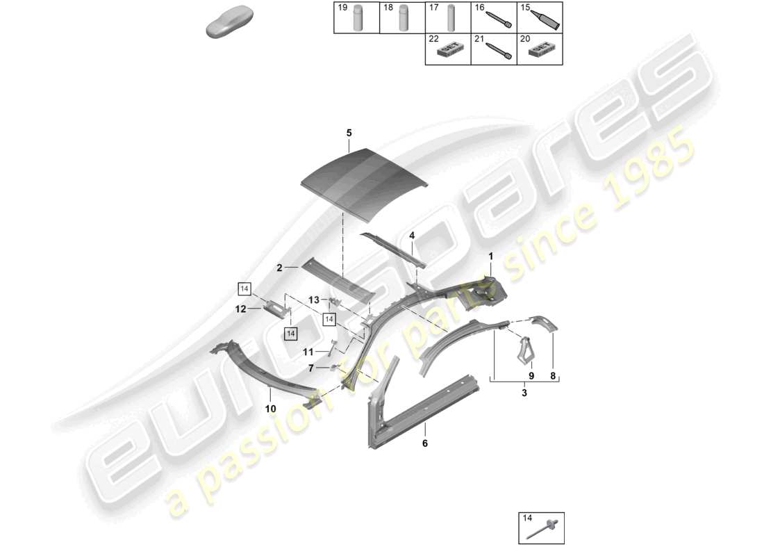 part diagram containing part number 98155529302grv