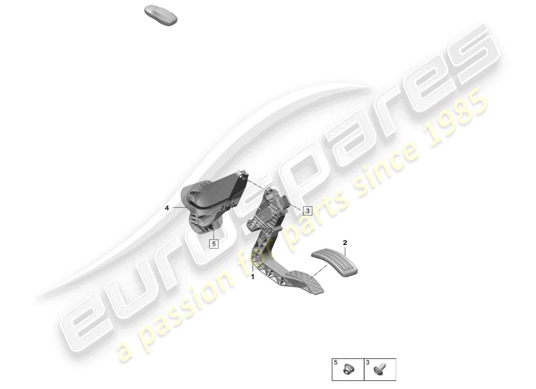 a part diagram from the porsche macan parts catalogue