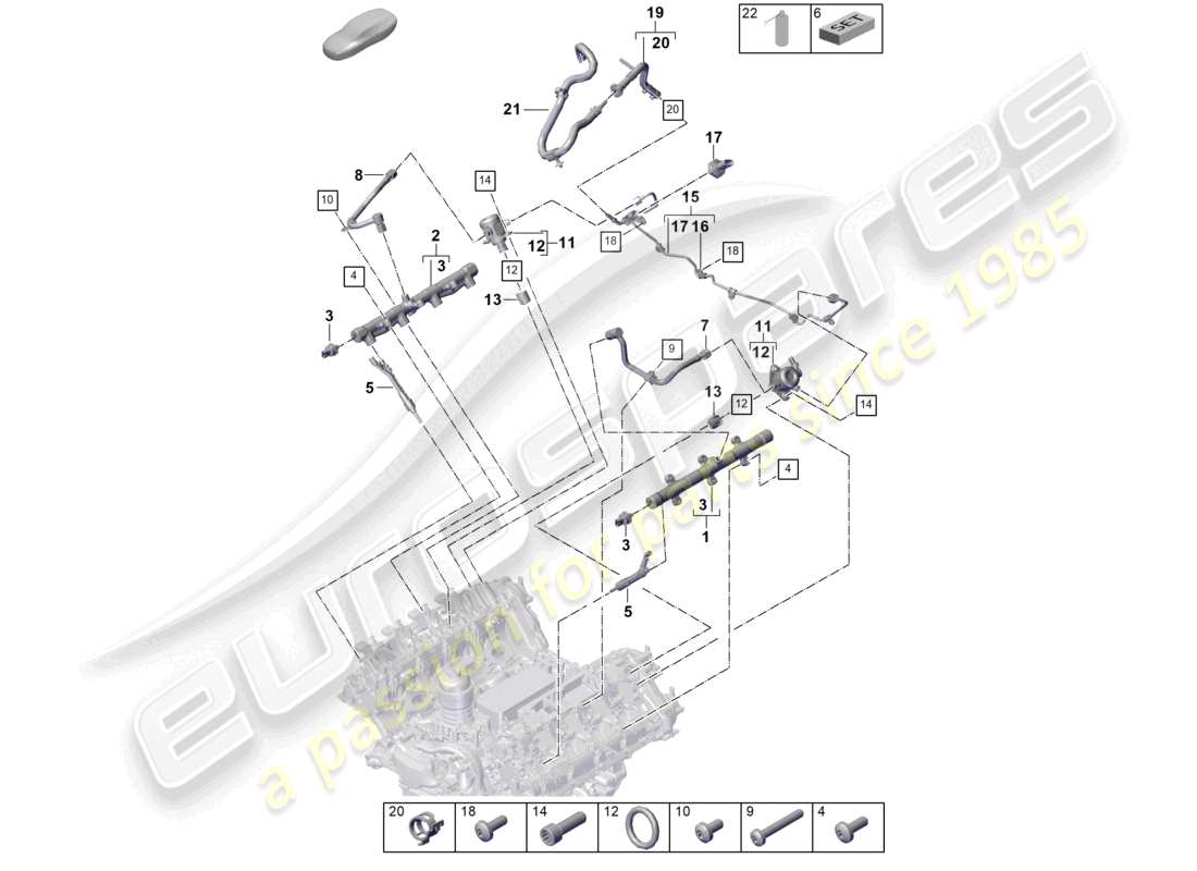 part diagram containing part number paf910059