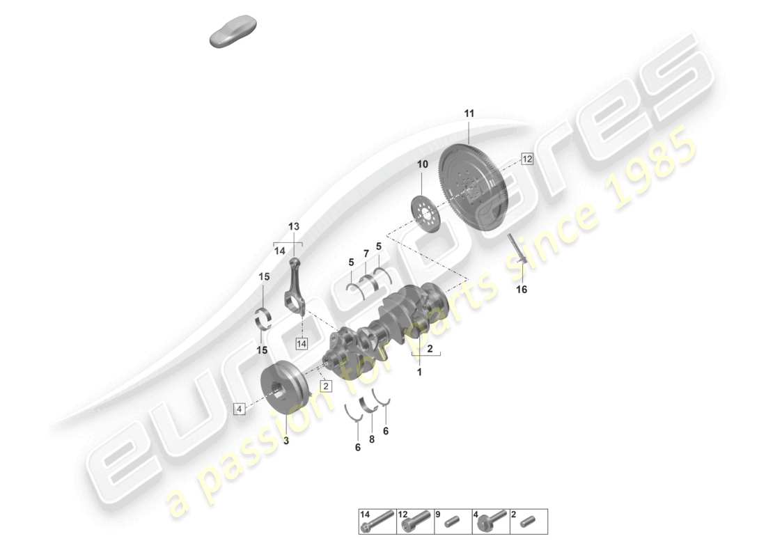 VIEW PARTS DIAGRAMS FROM THE PORSCHE PANAMERA PARTS CATALOGUE a part diagram from the porsche panamera parts catalogue