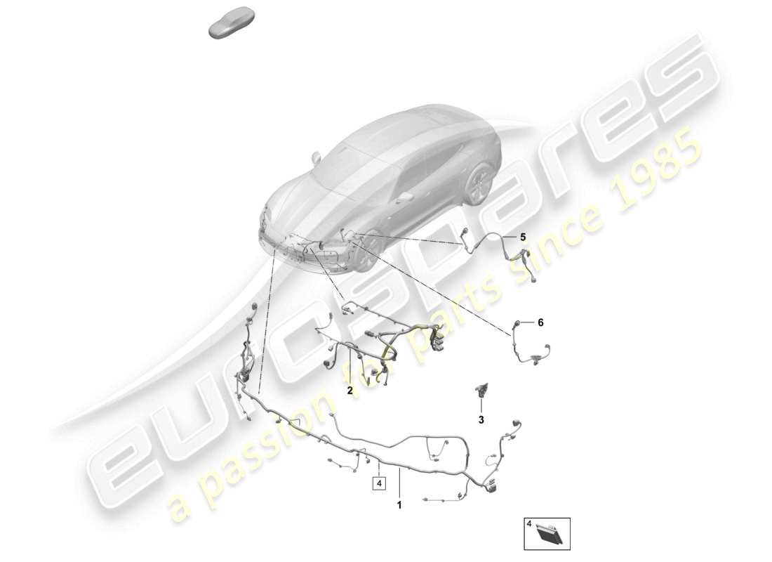 part diagram containing part number pad971289