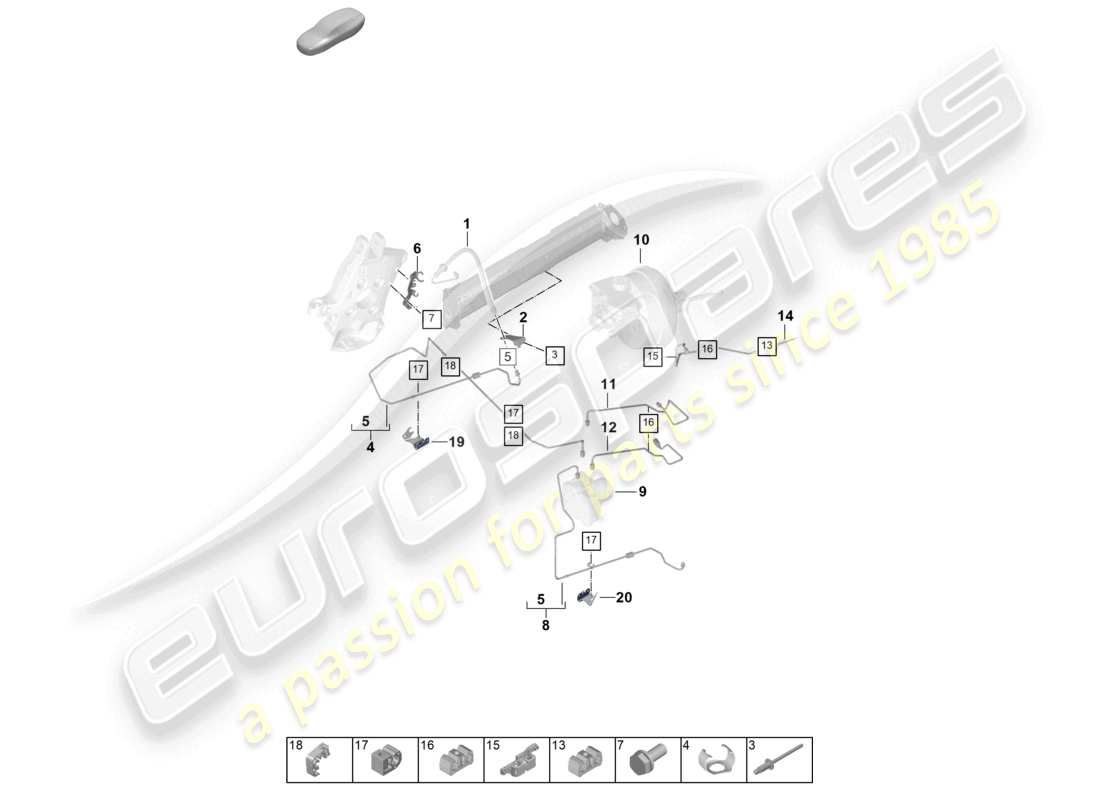 part diagram containing part number 9gt614717a