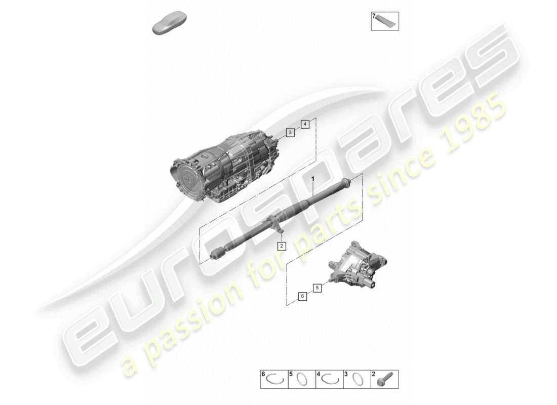 VIEW PARTS DIAGRAMS FROM THE PORSCHE PANAMERA PARTS CATALOGUE a part diagram from the porsche panamera parts catalogue