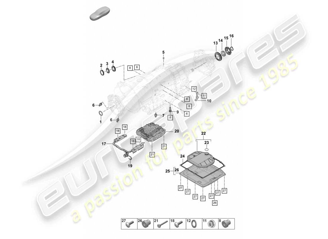part diagram containing part number 9a700852300