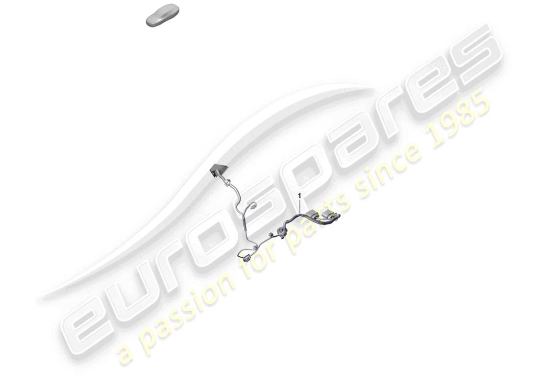 a part diagram from the porsche cayenne parts catalogue