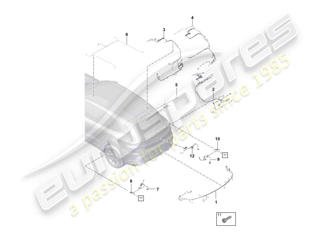 part diagram containing part number 9y0971147bs