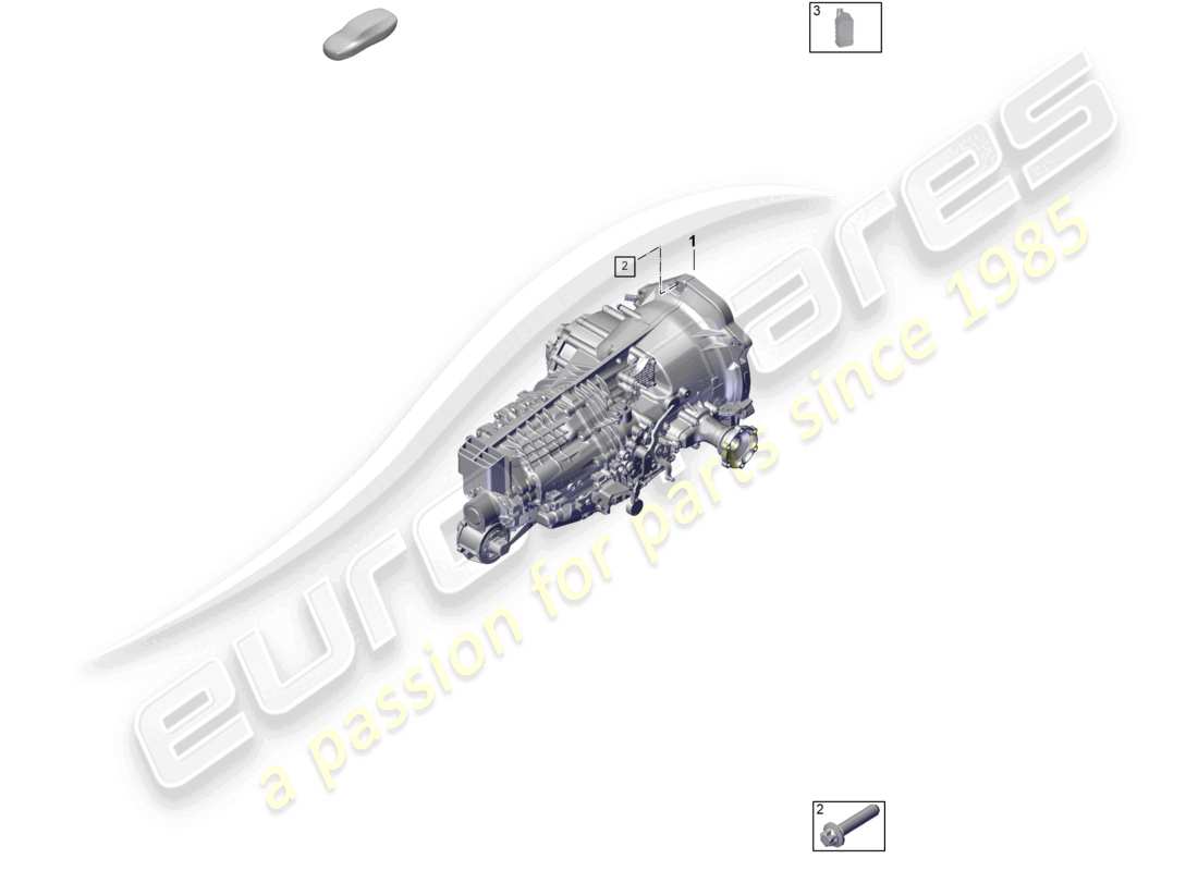 VIEW PARTS DIAGRAMS FROM THE PORSCHE 992 PARTS CATALOGUE a part diagram from the porsche 992 parts catalogue