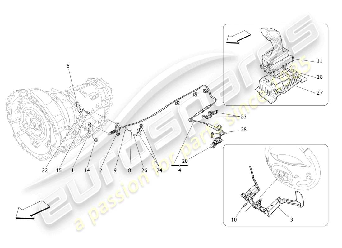 a part diagram from the maserati levante modena (2022) parts catalogue