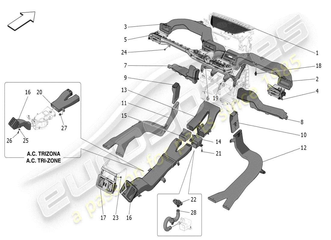 part diagram containing part number 670198005