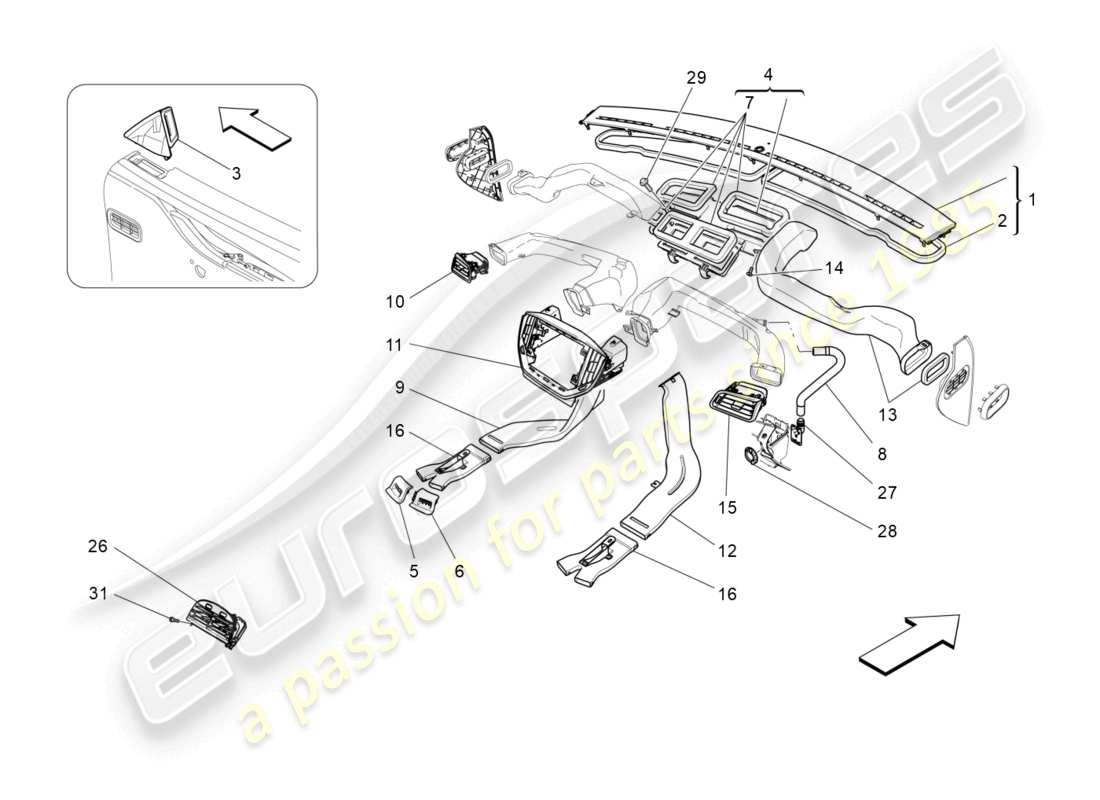 part diagram containing part number 670007560