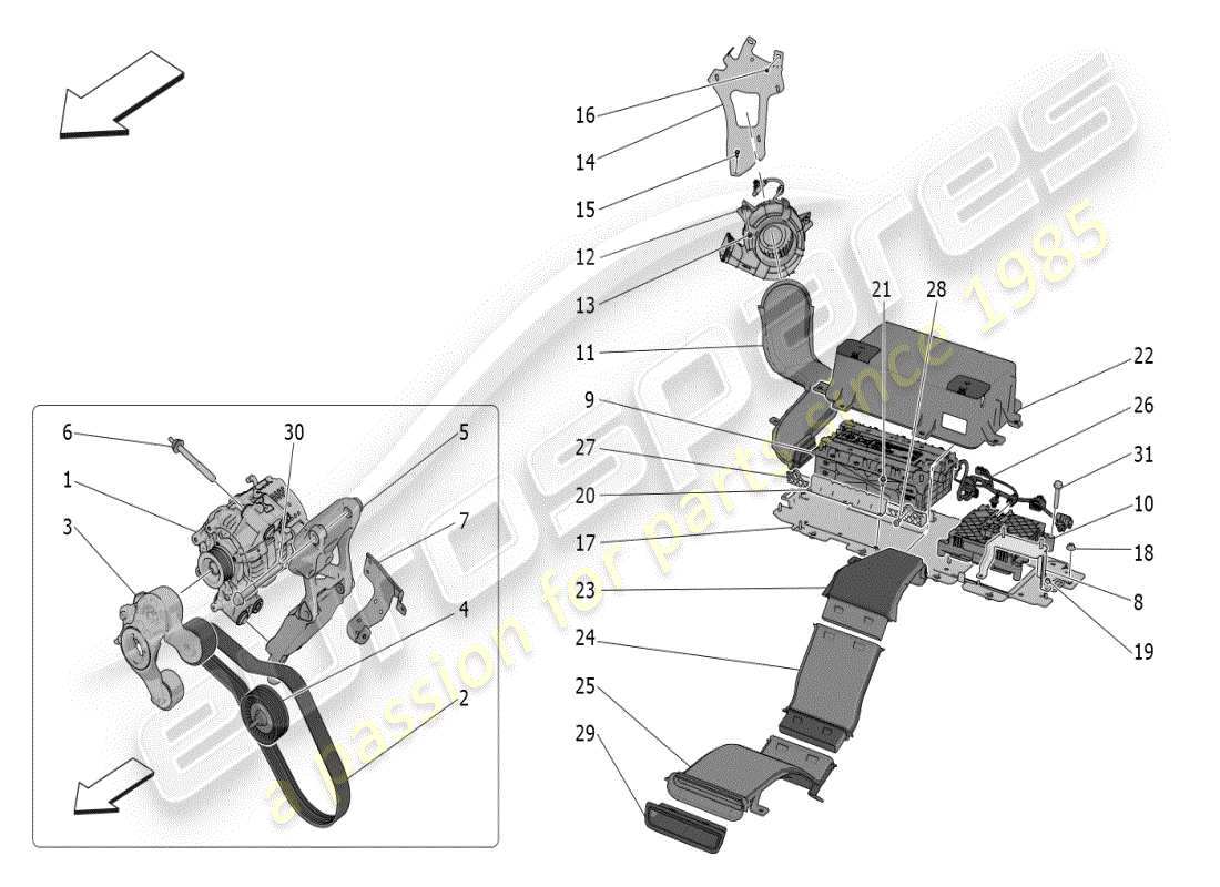 part diagram containing part number 673012367
