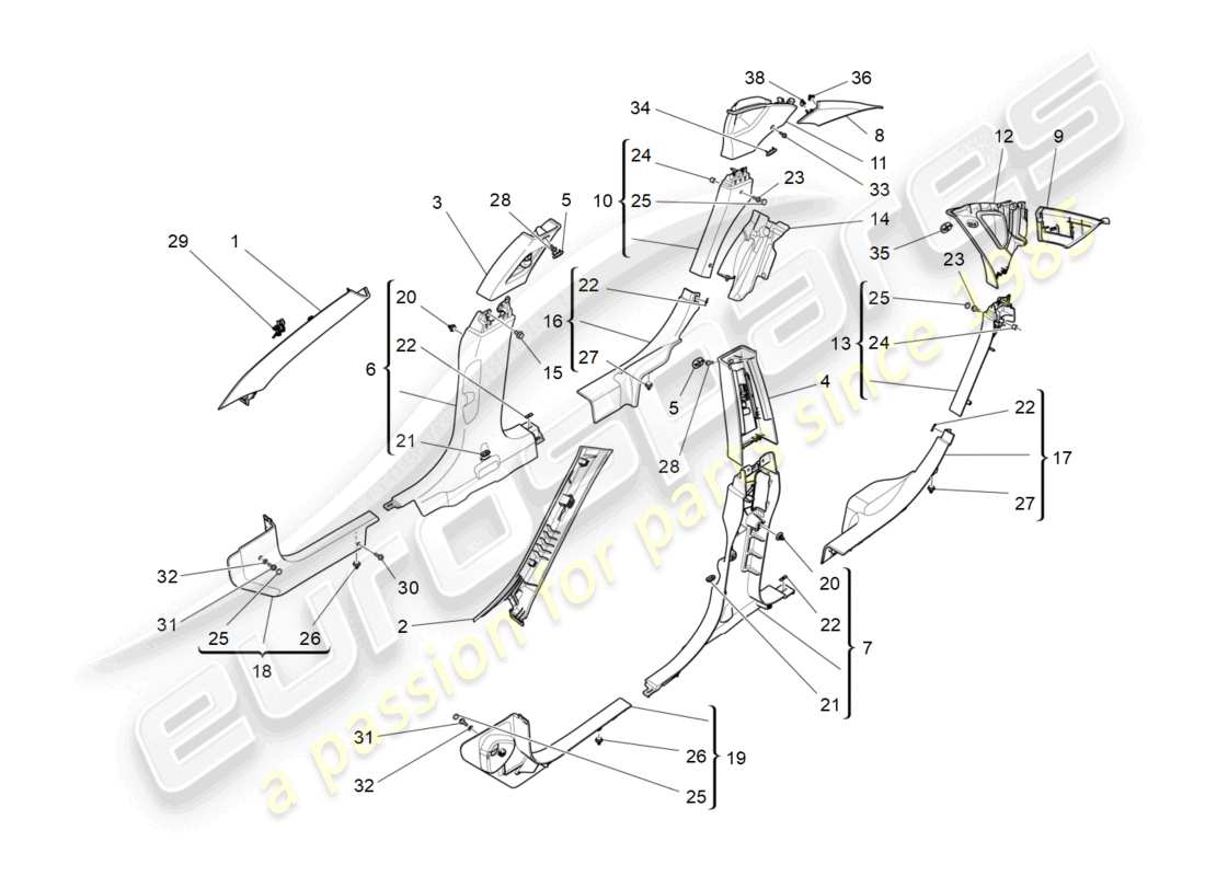 part diagram containing part number 670071243