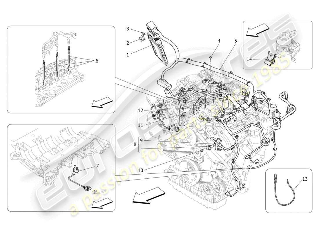 part diagram containing part number 46328250