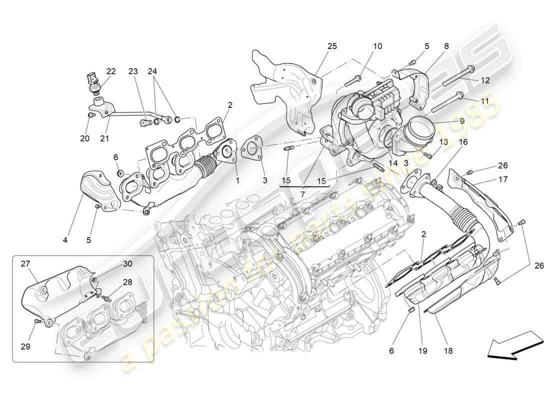 part diagram containing part number 46328770