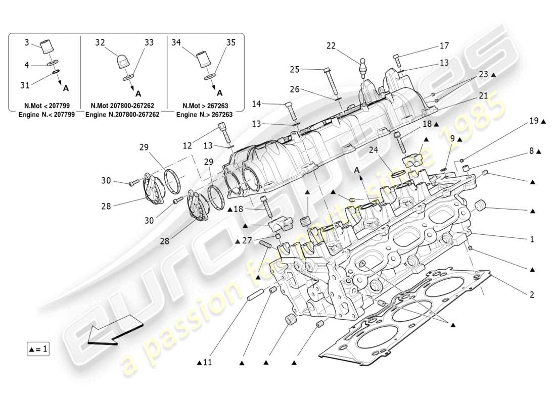 part diagram containing part number 857540