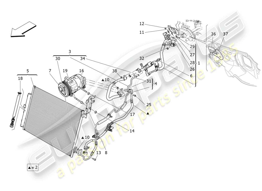 part diagram containing part number 670100150