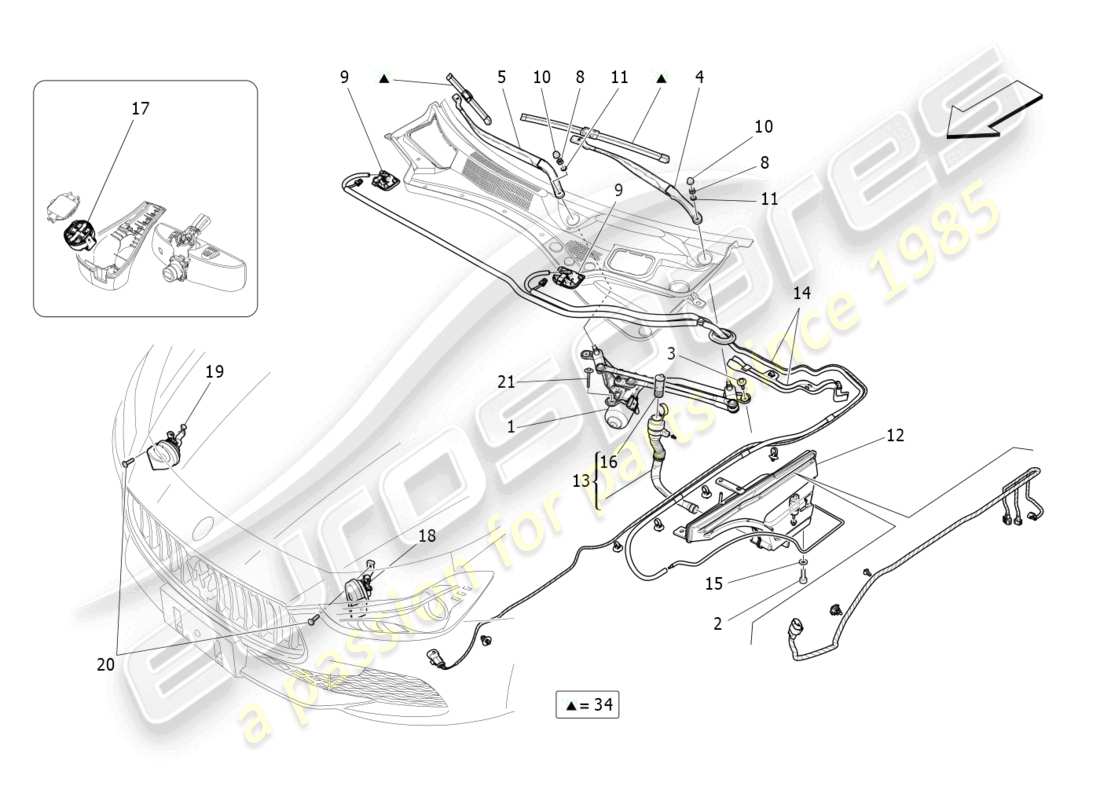 part diagram containing part number 670030623