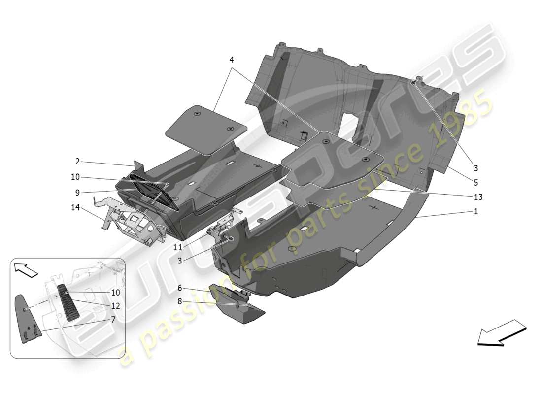 part diagram containing part number 670204493