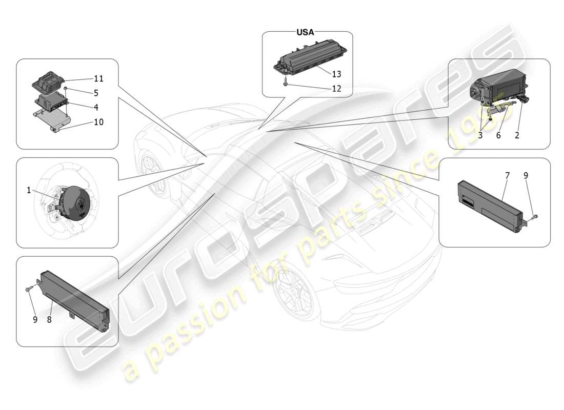 part diagram containing part number 670297184