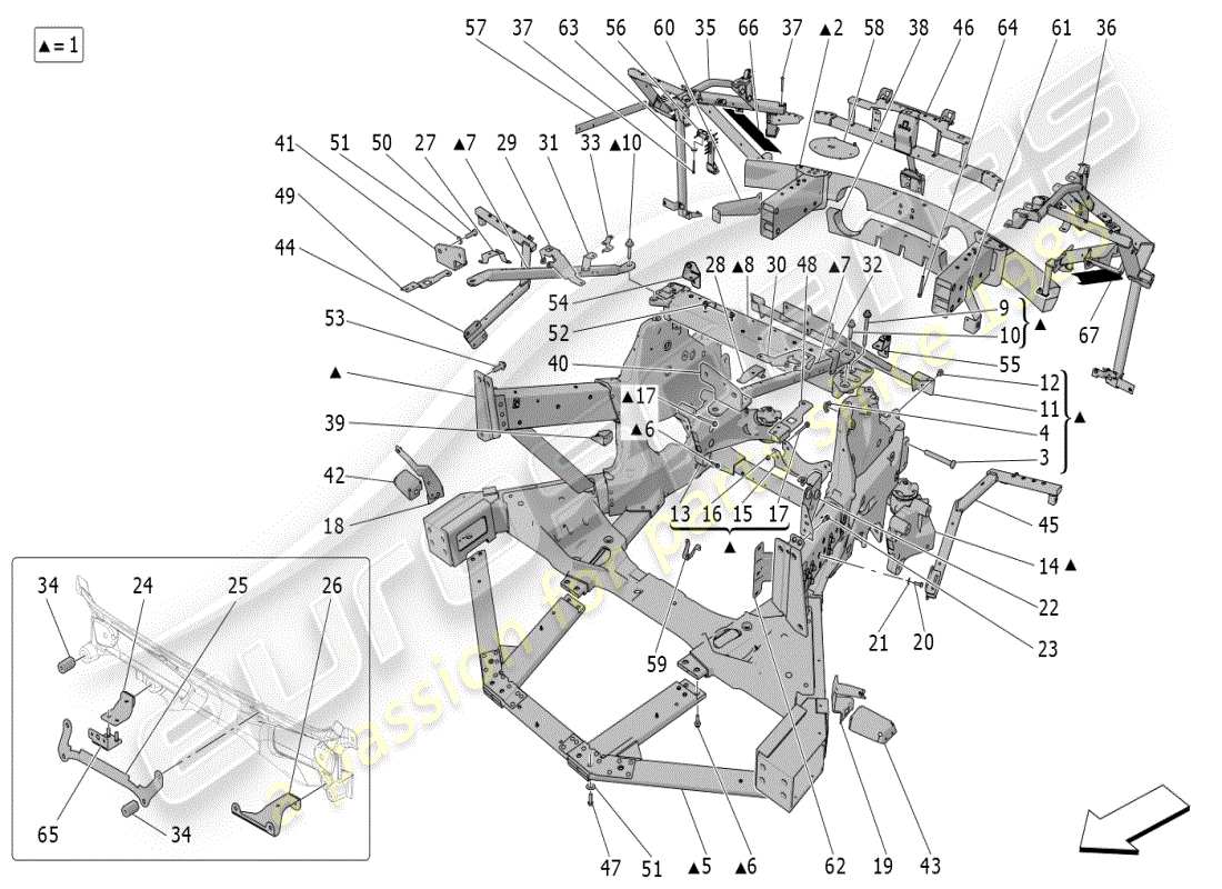 part diagram containing part number 670303050