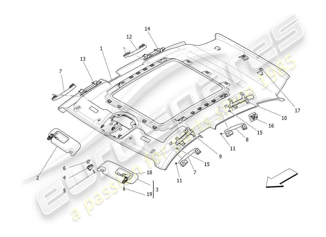 part diagram containing part number 675000404