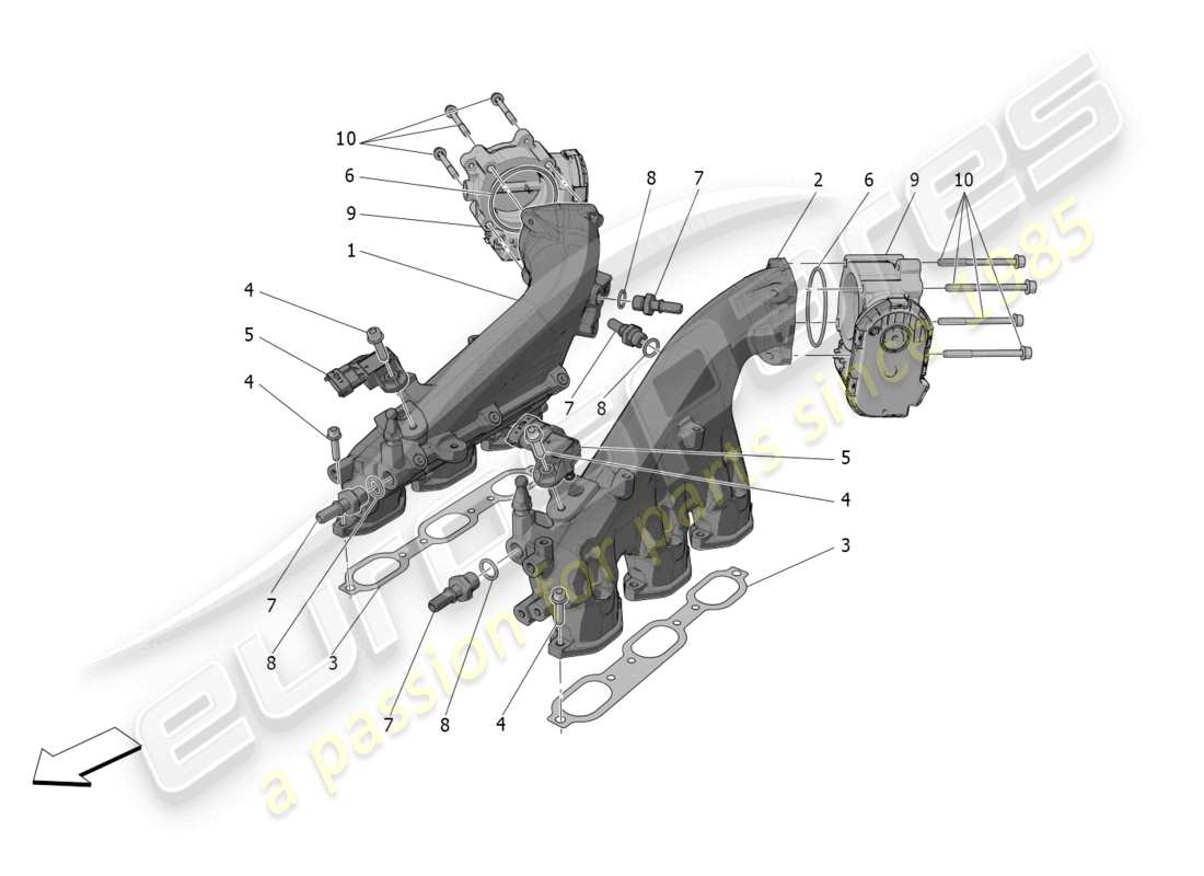 part diagram containing part number 675001414