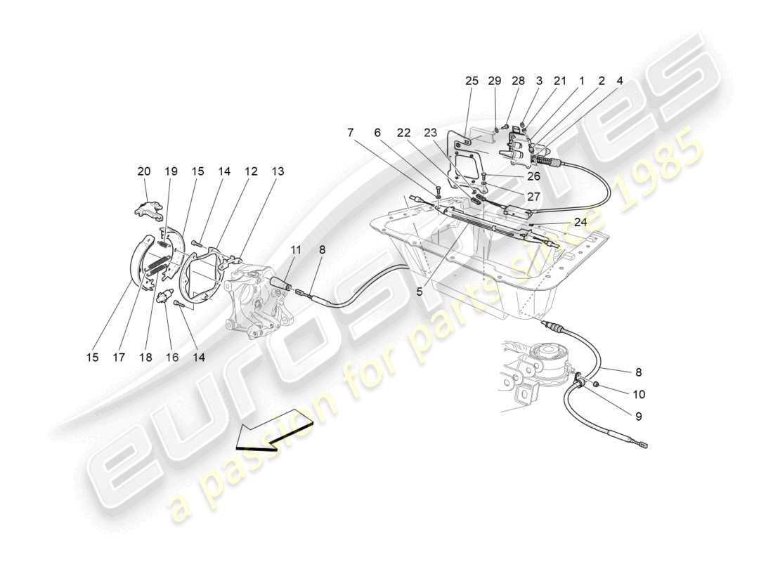 part diagram containing part number 266599