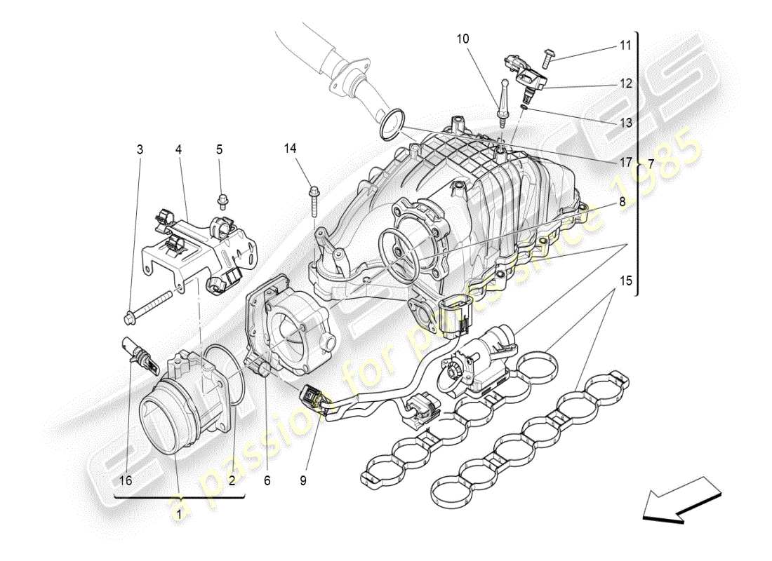 part diagram containing part number 46333962