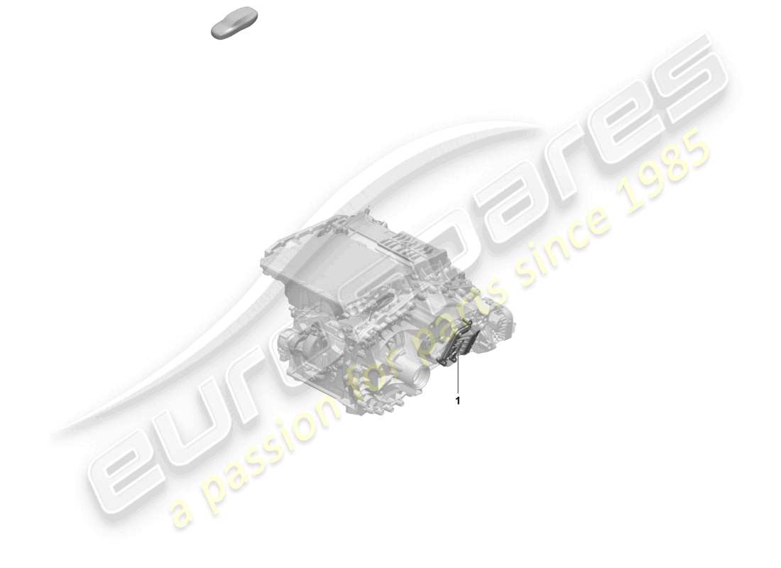 porsche 2024 (macan-e) control unit for differential locks part diagram
