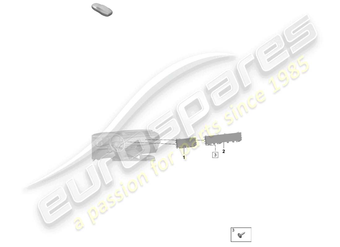 part diagram containing part number 95c919599k