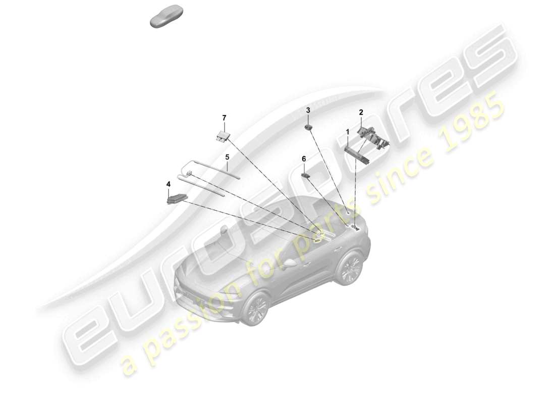 part diagram containing part number 95c907371a